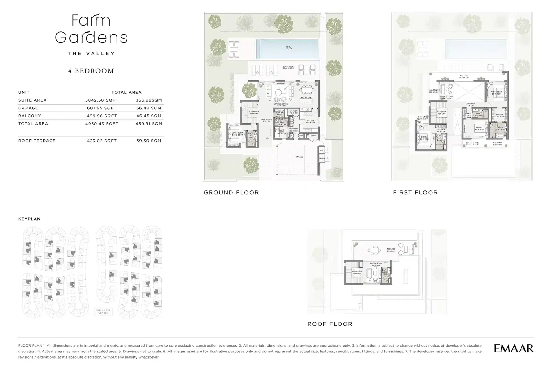 4 Bedroom Villas