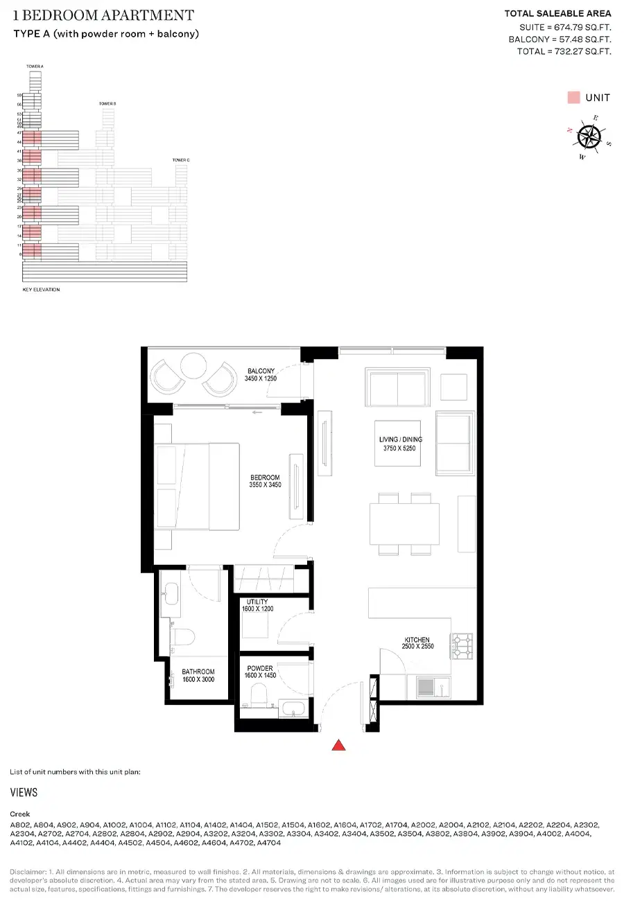 1 Bedroom Apartments