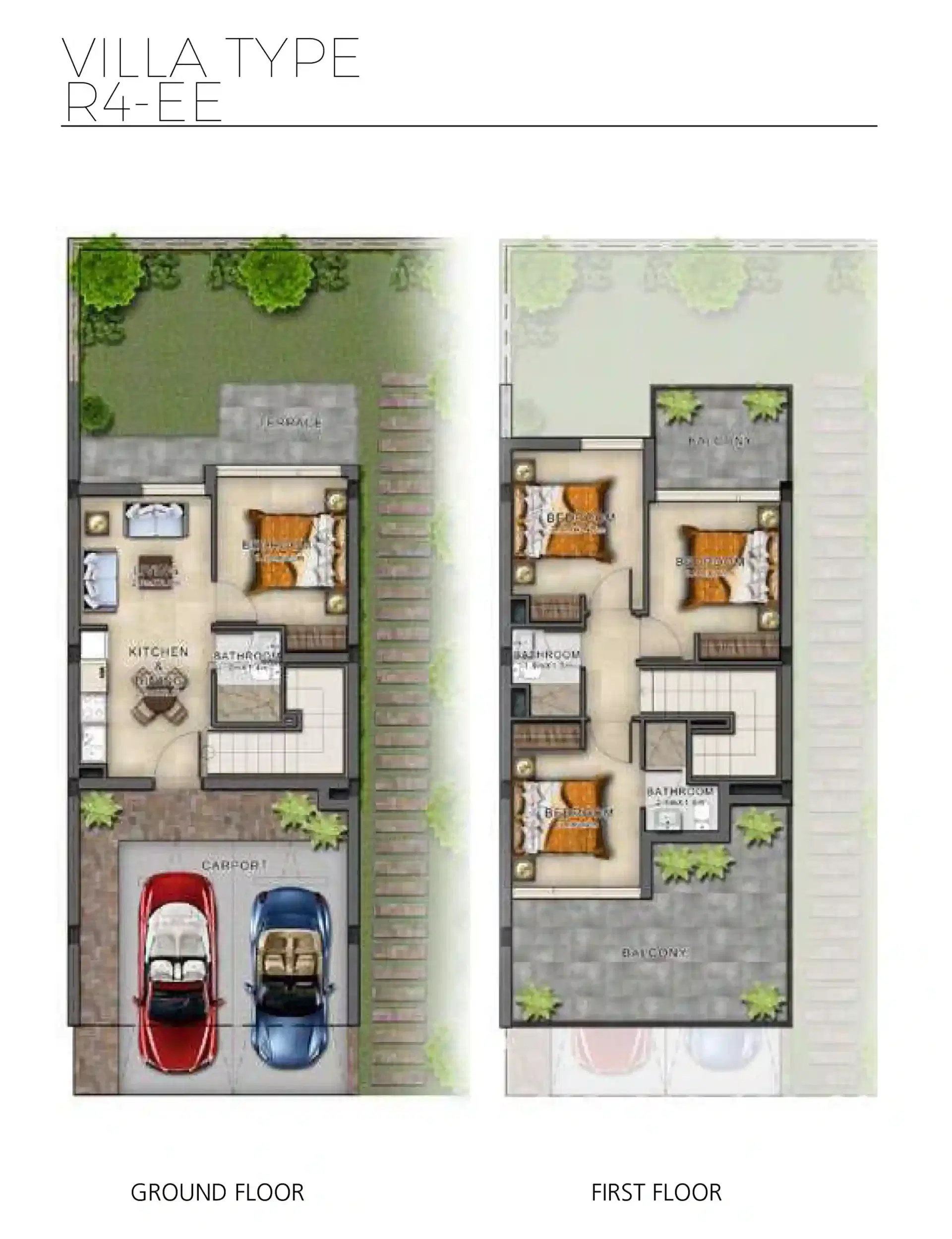 4 Bedroom Villas