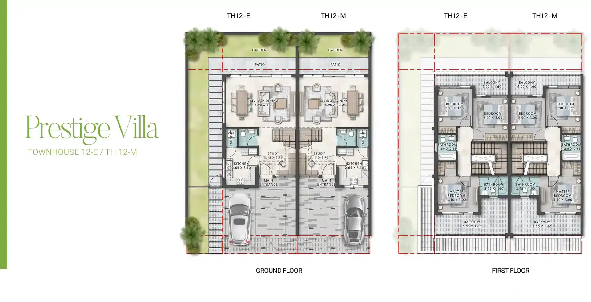 6 Bedroom Villas