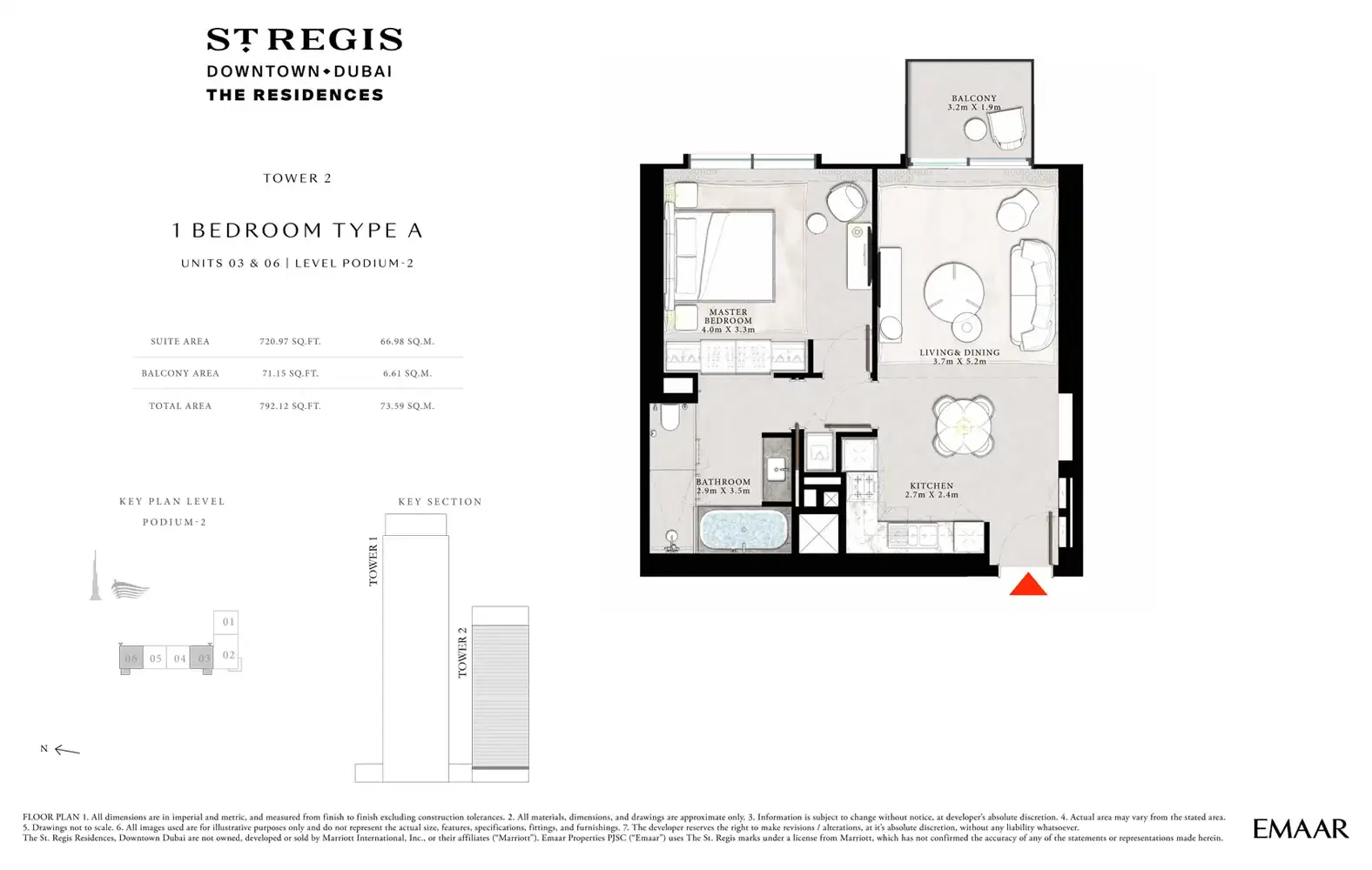 1 Bedroom Apartments