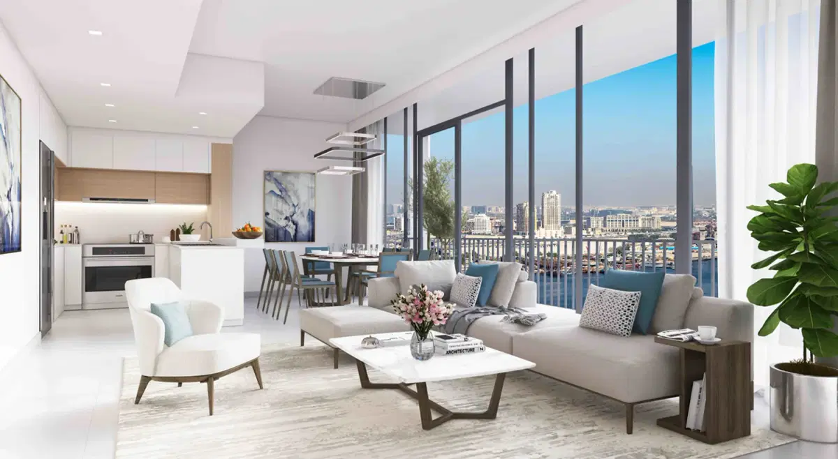 EMAAR Creek Edge- Living Room