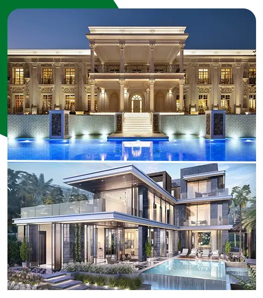 Mansion vs Villa - What's the difference?