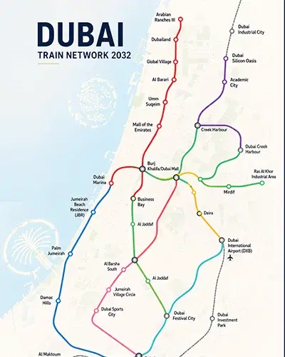 Dubai Train Network 2032: Which Communities Gain Most and When Investors Should Move