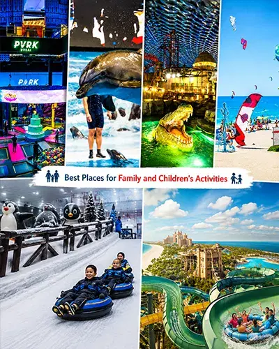 Best Places for Family and Children's Activities in Dubai