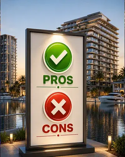 Rashid Yachts & Marina Buying Guide: Emaar Fior 1 Pros & Cons