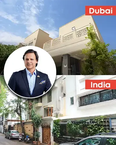 Vivek Oberoi Home in Mumbai & Dubai- Juhu & Dubai Mansion Price