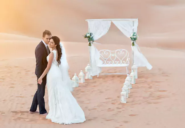 Desert Style Wedding Options