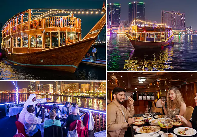 dinner on Dubai Creek