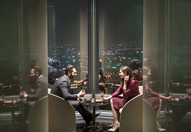 dining experience at Burj Khalifa