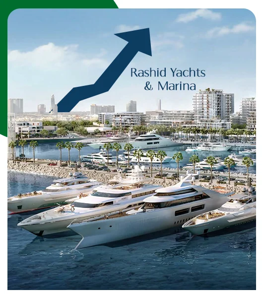 Rising Demand for Apartments in Rashid Yachts & Marina: a Living Oasis by the Water